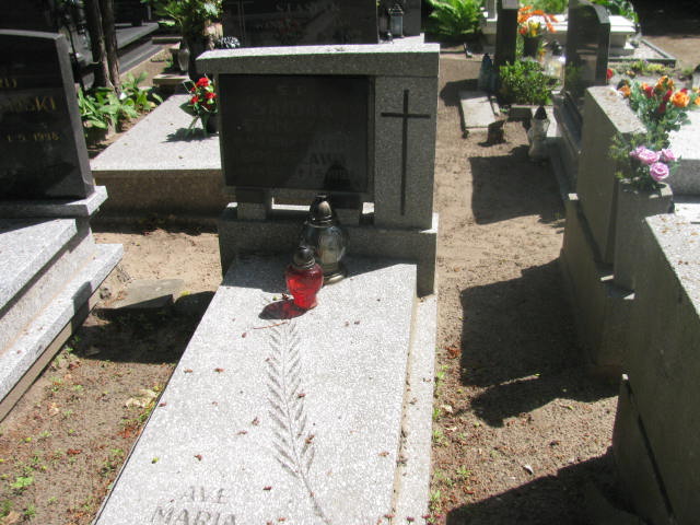 Grób Bogusława Sajdak