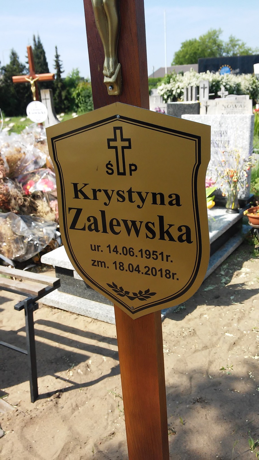 Grób Krystyna Zalewska