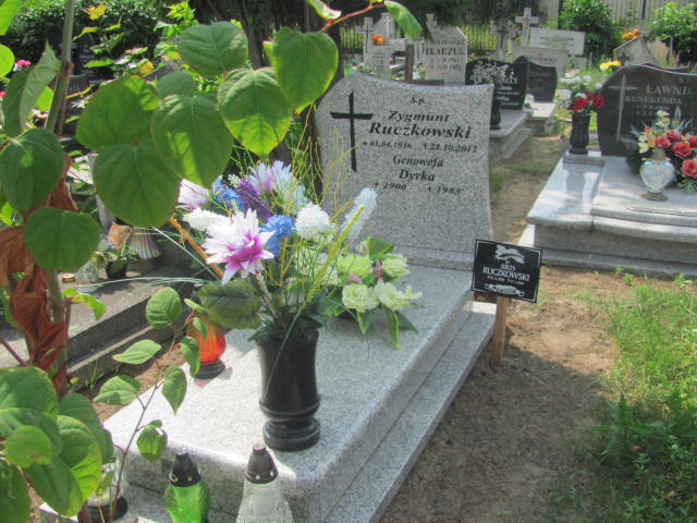 Grób Zygmunt Ruczkowski